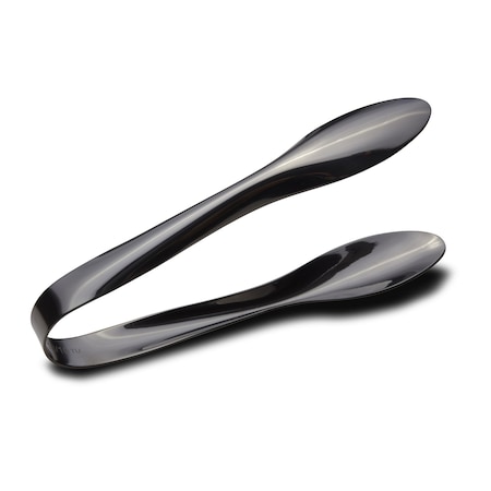 Bon Chef Ez Use Banquet Serving Tongs W/Hollow Cool Handle 9-1/4" - Black 9461B